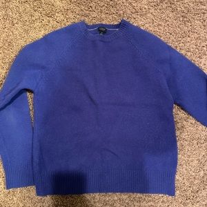 J.Crew wool sweater blue